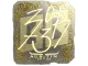 Sticker | zorte (Gold) | Austin 2025 CS2 skin