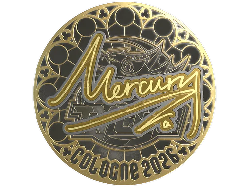 Sticker | Mercury (Gold) | Cologne 2026