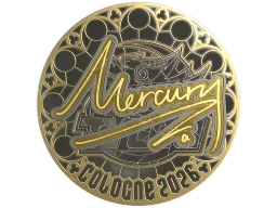 Sticker | Mercury (Gold) | Cologne 2026