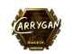 Sticker | karrigan (Gold) | London 2018 CS2 skin