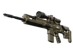 SCAR-20 | Sand Mesh (Battle-Scarred)