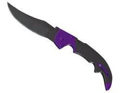 ★ StatTrak™ Falchion Knife | Ultraviolet (Minimal Wear)