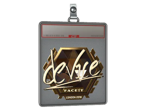 Sticker Slab | device (Gold) | London 2018