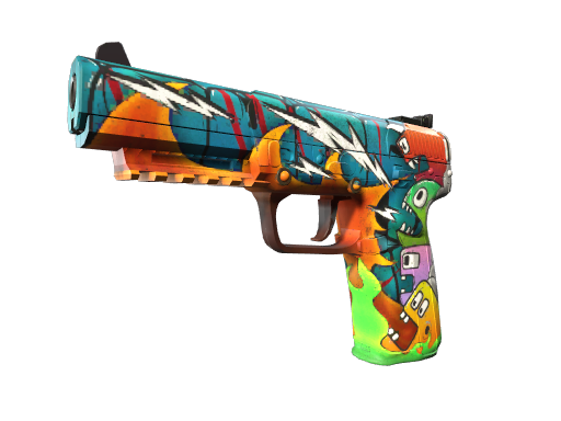 StatTrak™ Five-SeveN | Angry Mob (Minimal Wear)