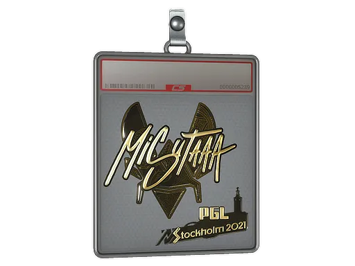 Sticker Slab | misutaaa (Gold) | Stockholm 2021