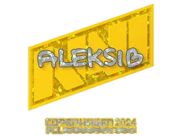 Sticker | Aleksib (Glitter) | Copenhagen 2024