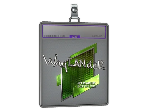 Sticker Slab | wayLander (Foil) | Boston 2018