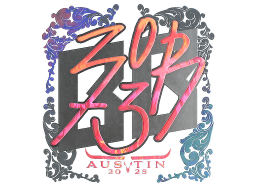 Sticker | zorte (Holo) | Austin 2025