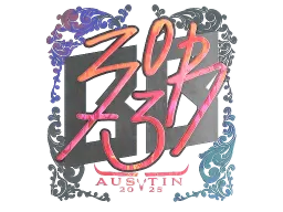 Sticker | zorte (Holo) | Austin 2025