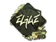 Sticker | EliGE (Gold) | Rio 2022 CS2 skin