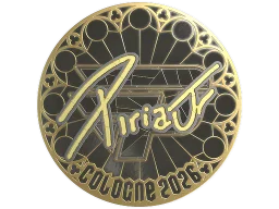 Sticker | piriajr (Gold) | Cologne 2026