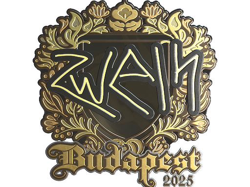 Sticker | zweih (Gold) | Budapest 2025