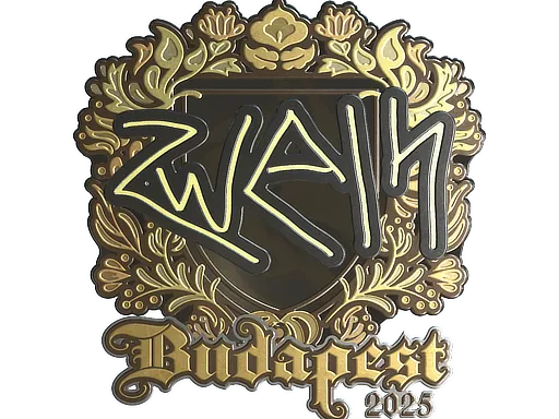 Sticker | zweih (Gold) | Budapest 2025