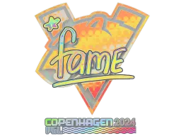 Sticker | fame (Holo) | Copenhagen 2024
