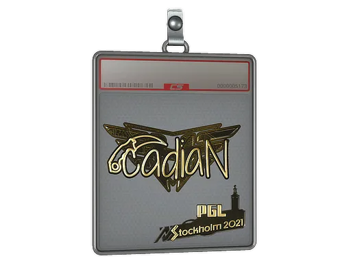 Sticker Slab | cadiaN (Gold) | Stockholm 2021