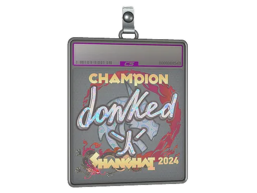 Sticker Slab | donk (Holo, Champion) | Shanghai 2024