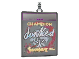 Sticker Slab | donk (Holo, Champion) | Shanghai 2024