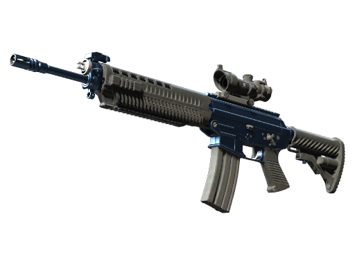 SG 553 | Anodized Navy (Minimal Wear)