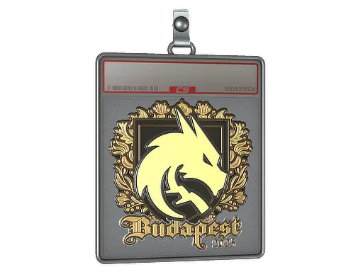 Sticker Slab | Team Spirit (Gold) | Budapest 2025