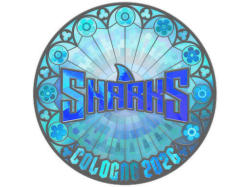 Sticker | Sharks Esports (Holo) | Cologne 2026