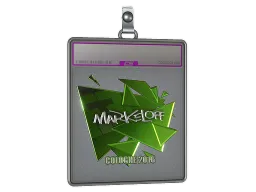 Sticker Slab | markeloff (Foil) | Cologne 2016