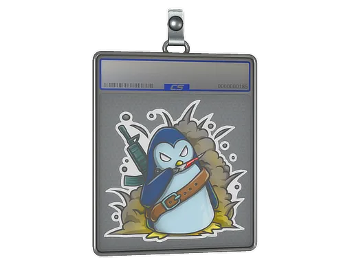 Sticker Slab | War Penguin