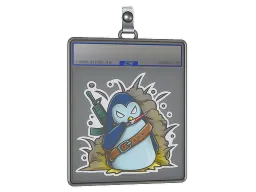 Sticker Slab | War Penguin