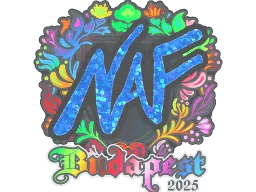 Sticker | NAF (Holo) | Budapest 2025