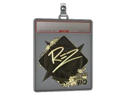 Sticker Slab | REZ (Gold) | Rio 2022