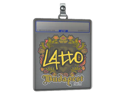 Sticker Slab | latto | Budapest 2025