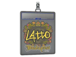 Sticker Slab | latto | Budapest 2025