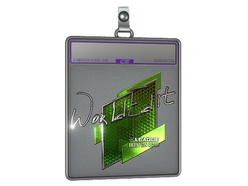 Sticker Slab | WorldEdit (Foil) | Boston 2018