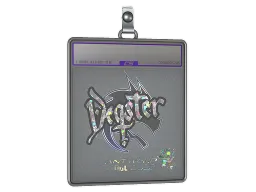 Sticker Slab | degster (Glitter) | Antwerp 2022