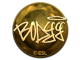 Sticker | bodyy (Gold) | Katowice 2019