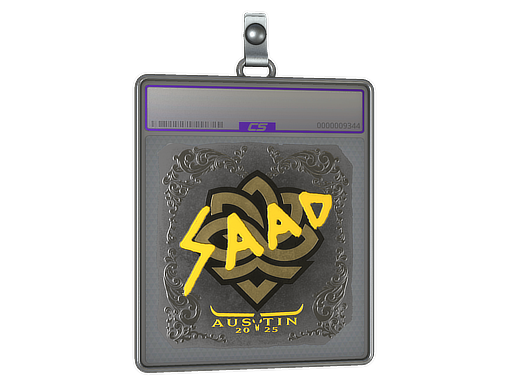 Sticker Slab | saadzin (Foil) | Austin 2025