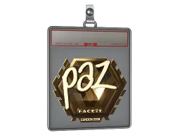 Sticker Slab | paz (Gold) | London 2018