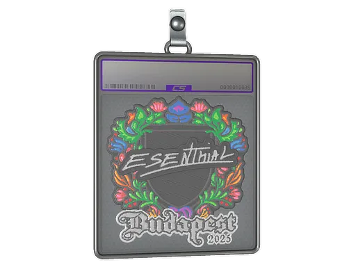 Sticker Slab | esenthial (Embroidered) | Budapest 2025