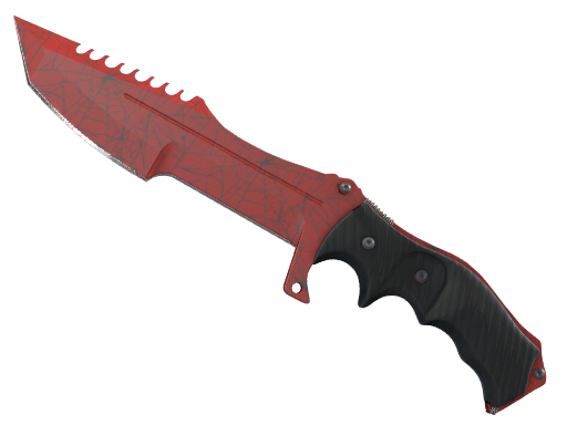★ Huntsman Knife | Crimson Web (Minimal Wear)
