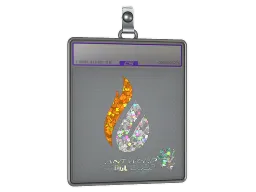 Sticker Slab | Copenhagen Flames (Glitter) | Antwerp 2022