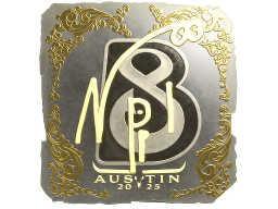 Sticker | npl (Gold) | Austin 2025