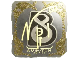 Sticker | npl (Gold) | Austin 2025