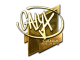 Sticker | Calyx (Gold) | Boston 2018