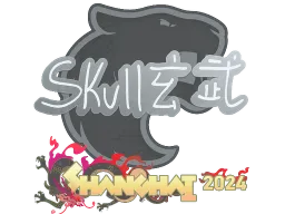 Sticker | skullz | Shanghai 2024
