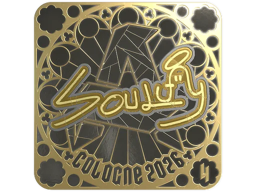 Sticker | soulfly (Gold, Ranked) | Cologne 2026