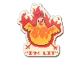 Sticker | Im Lit CS2 skin