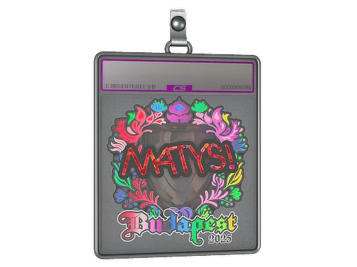 Sticker Slab | MATYS (Holo) | Budapest 2025