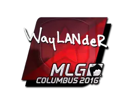 Sticker | wayLander (Foil) | MLG Columbus 2016