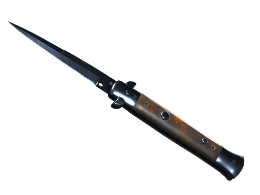 ★ StatTrak™ Stiletto Knife | Blue Steel (Factory New)