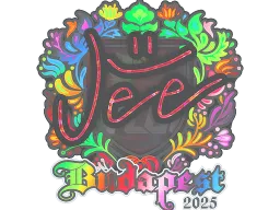 Sticker | Jee (Holo) | Budapest 2025