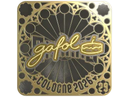 Sticker | gafolo (Gold, Ranked) | Cologne 2026